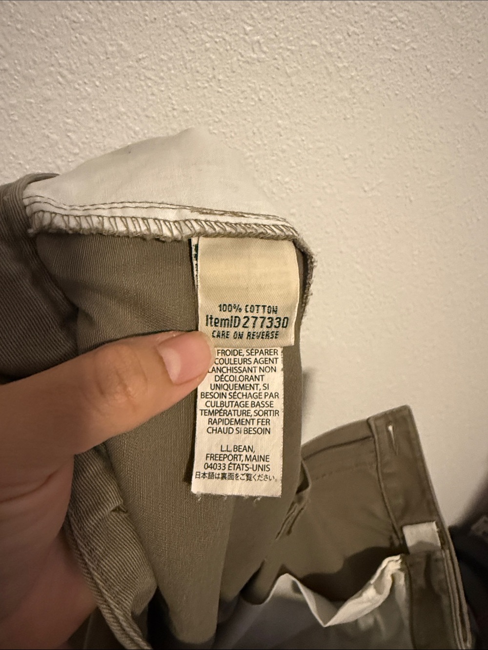 L.L Bean Classic Fit Straight Leg Pants - Picture 5 of 6